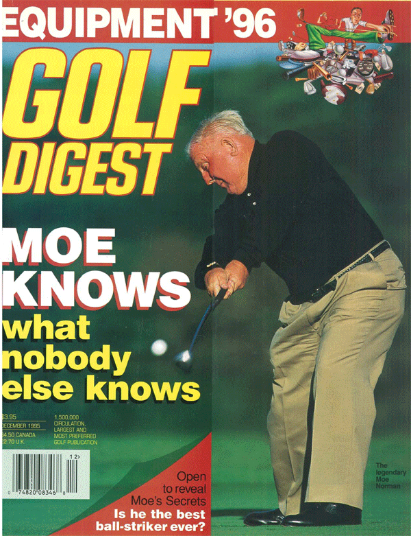 Moe Norman Golf Digest cover 1995